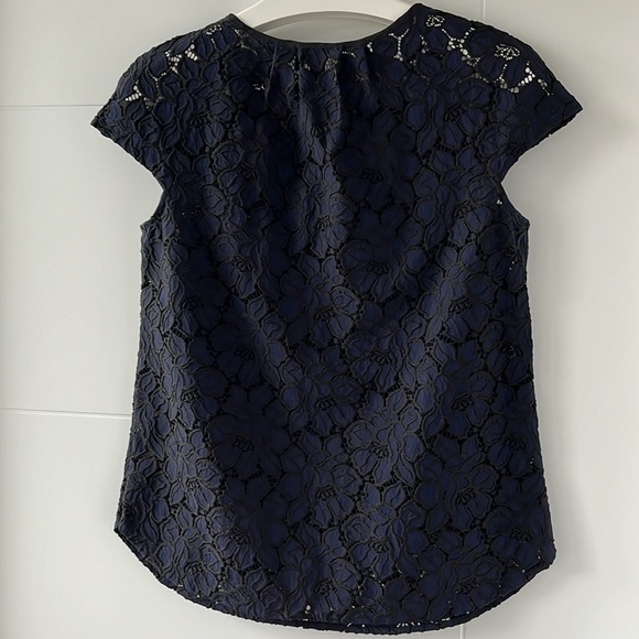 J Crew cap sleeve top - Picture 4 of 5